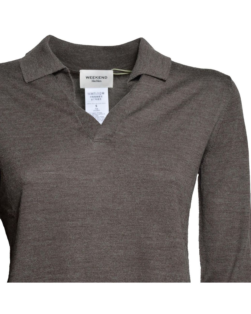 Weekend by Maxmara Gray Max Mara Wochenendpullover