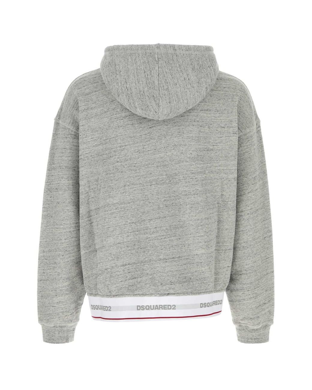 DSquared² Gray Relax Fit Hoodie for men