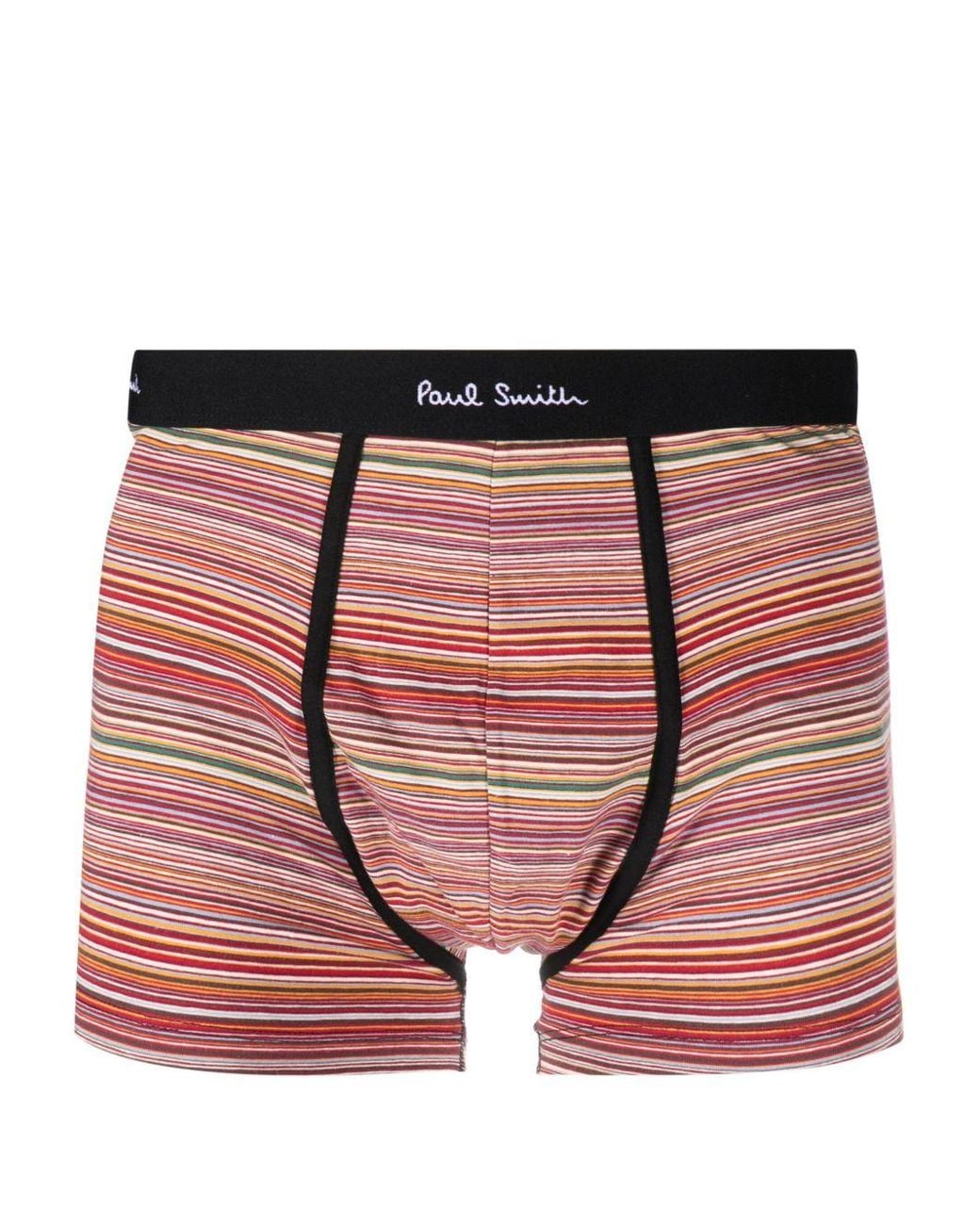 Paul Smith Multicolor Signature Stripe Cotton Trunks 3Pack