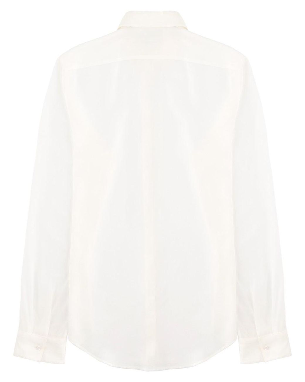Gucci White Silk Shirt for men