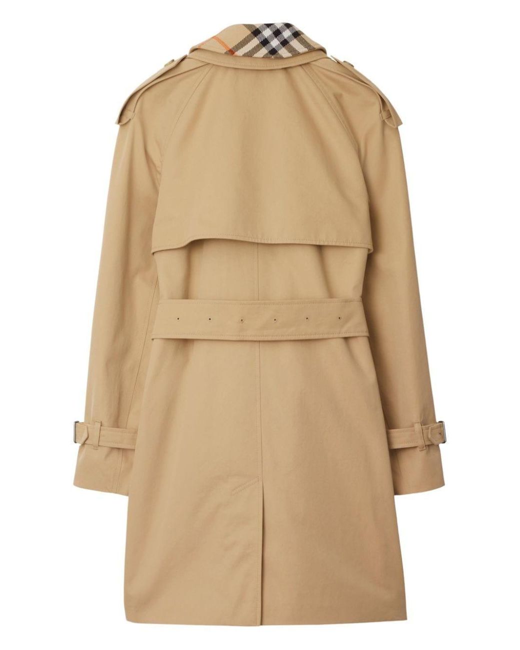 Burberry Natural Cotton Trench Coat