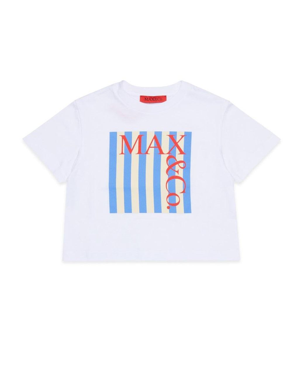 MAX&Co. White T Shirt With Logo