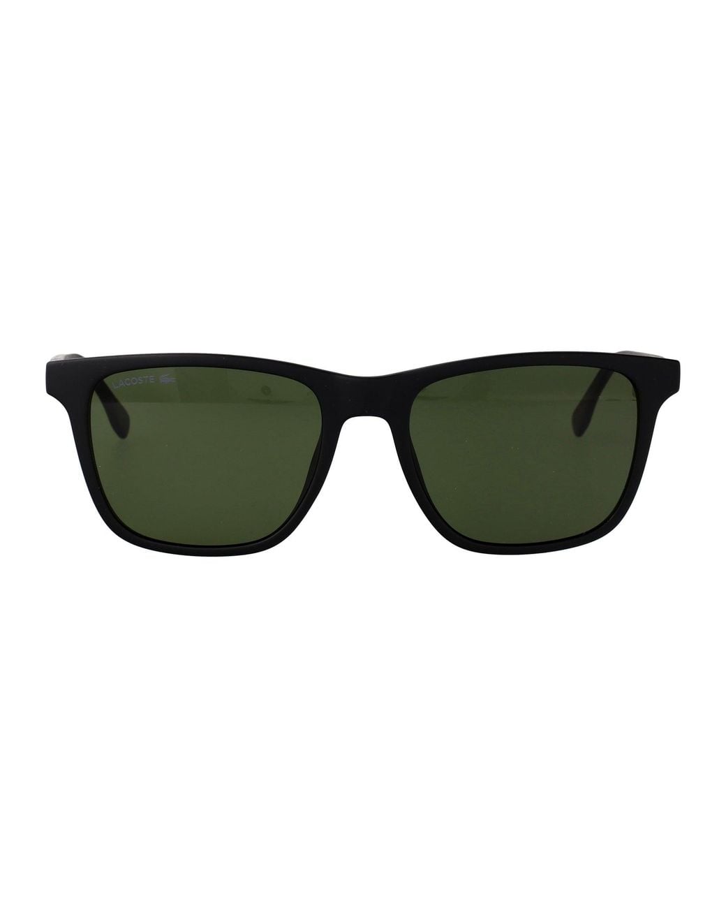 Lacoste Green Matte Acetate Sunglasses for men