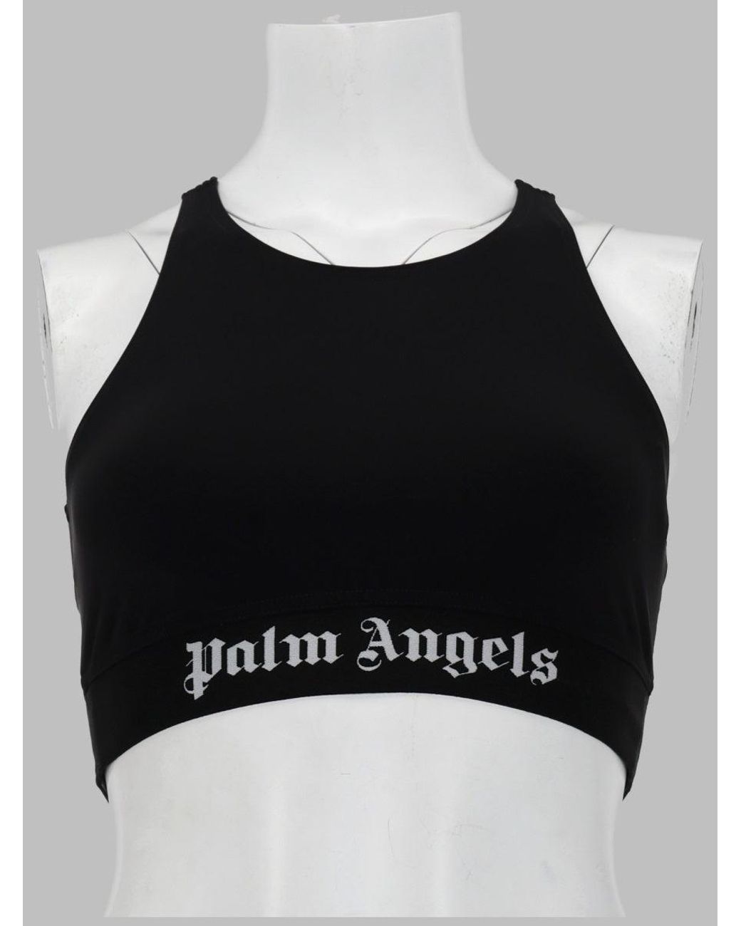 Palm Angels Black Top Sportivo "Classic Logo"