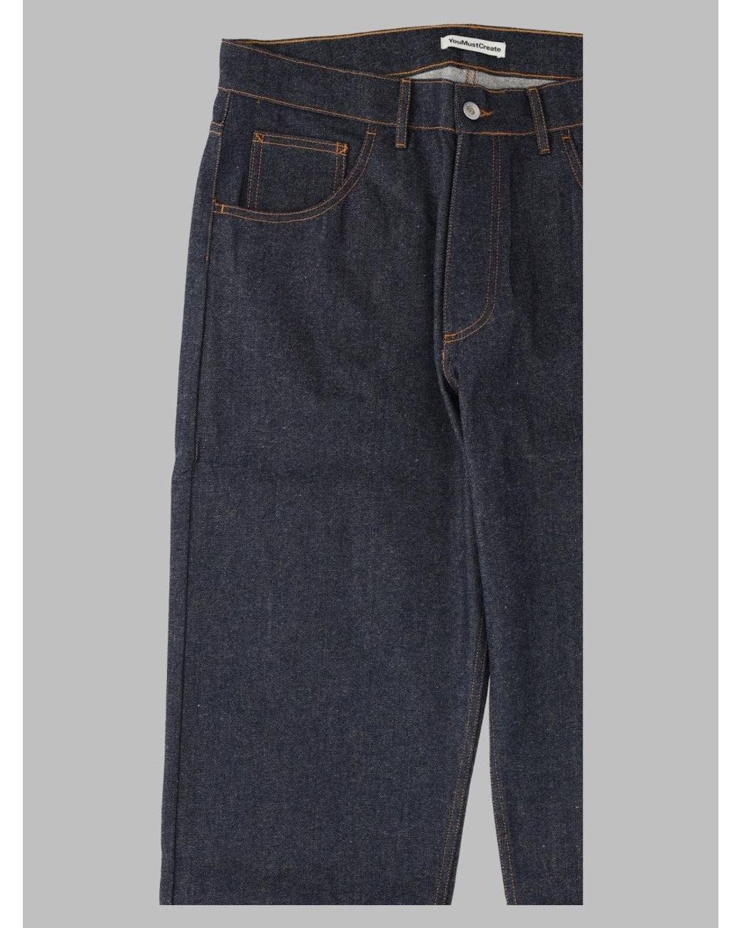 YMC Blue 100% Cotton Jeans