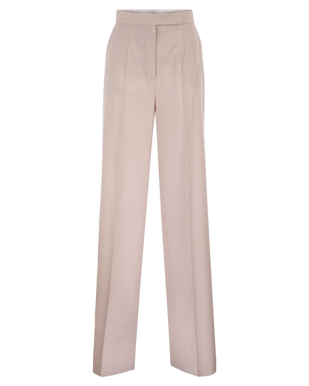Max Mara White Maxmara Pantalone Mxmgirone Rosa