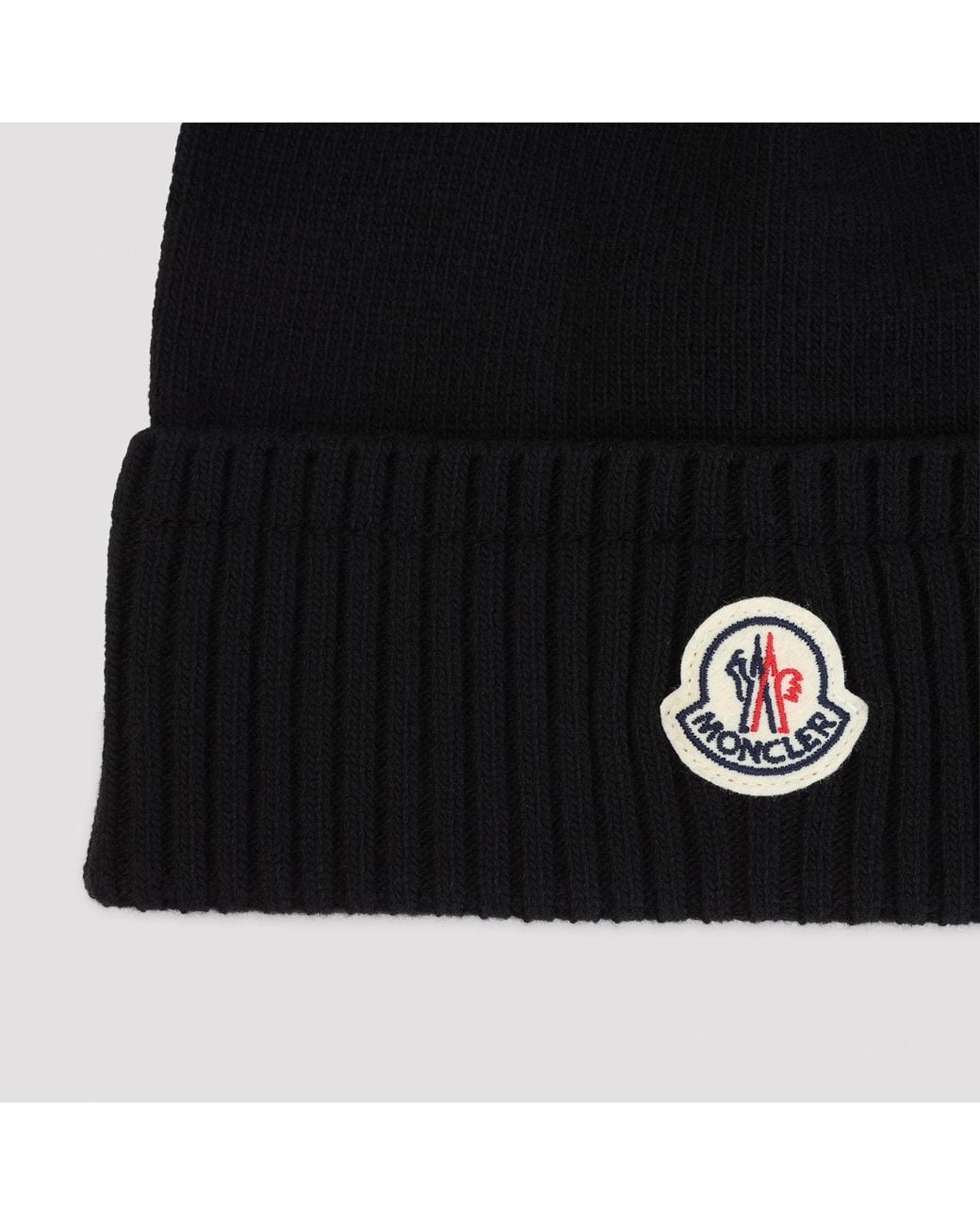 Moncler Wollmütze in Black für Herren