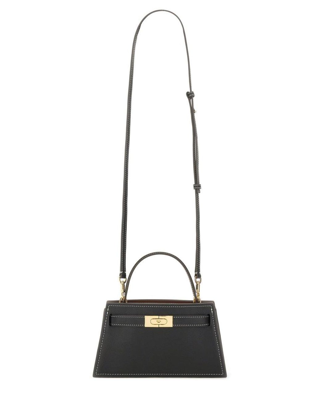 Tory Burch Black "Lee Radziwill" Petite Bag