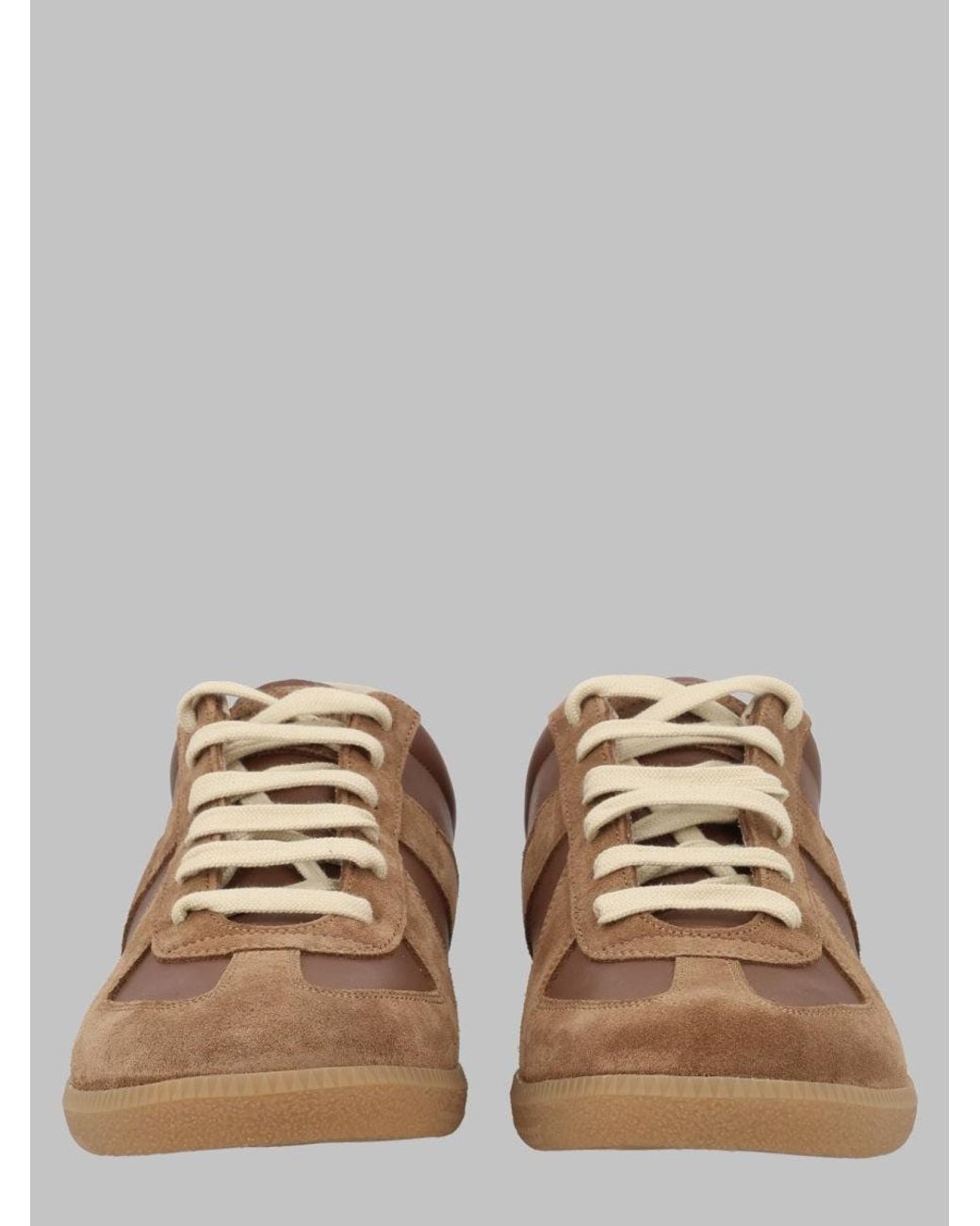 Maison Margiela Natural Classic Leather Replica Sneakers for men