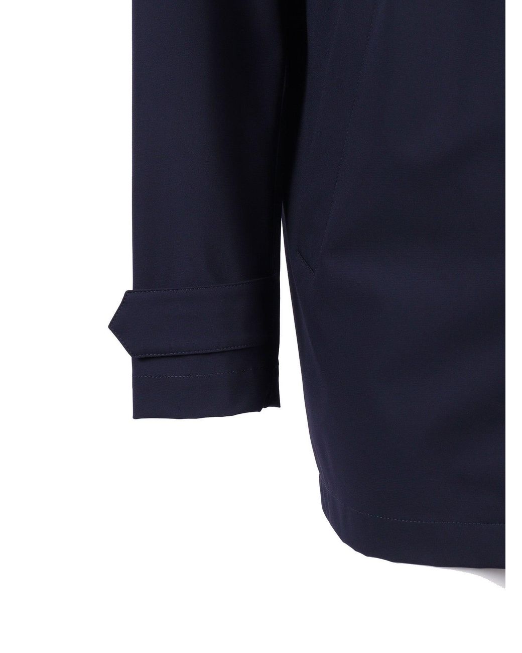 Fay Blue Travel Morning Stretch Minimalist Casual Jacket