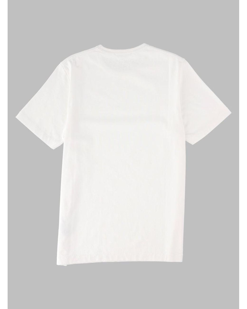 J.W. Anderson White Crewneck Short-Sleeve T-Shirt