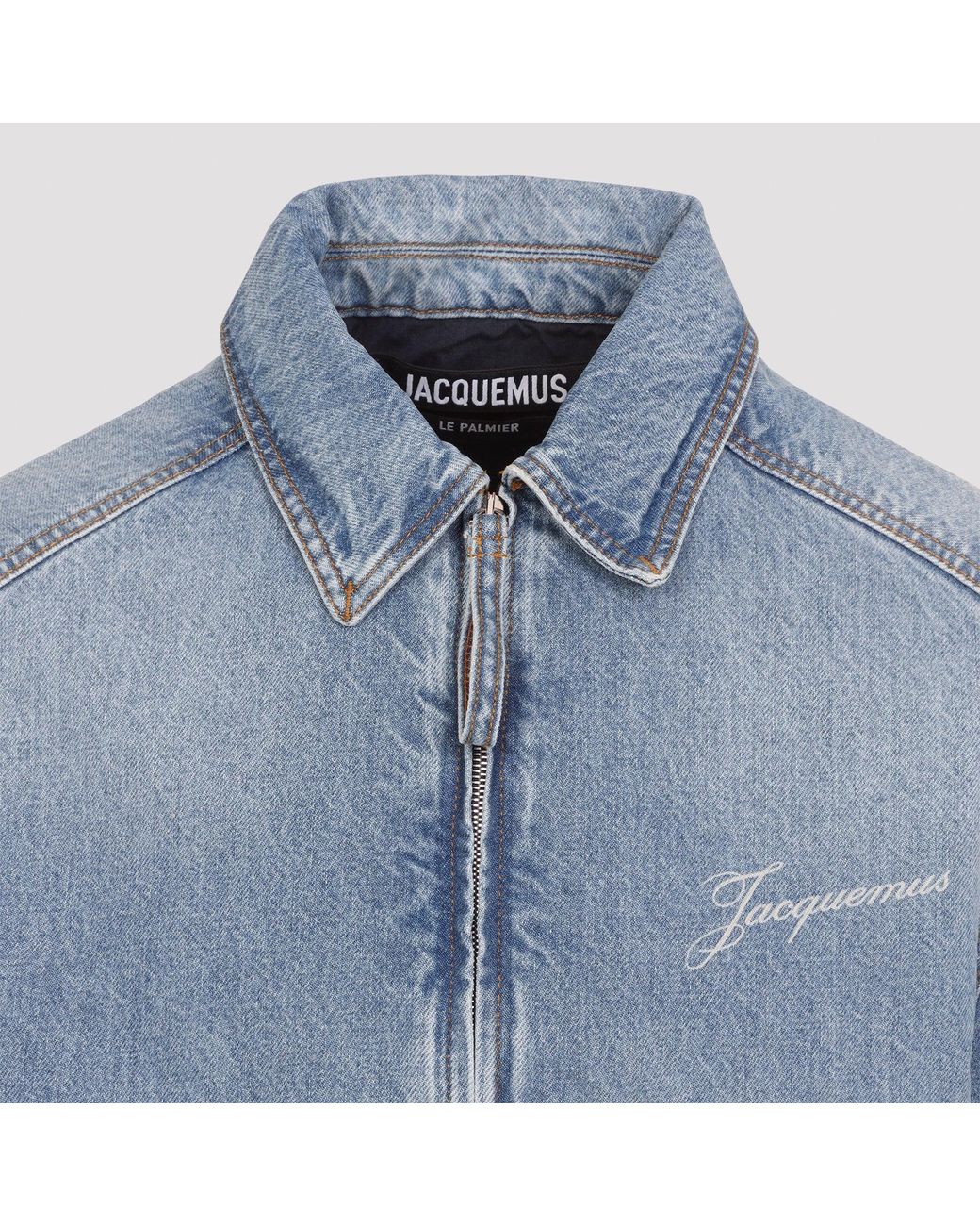 Jacquemus Blue Tabac La Veste De-Nimes Canevas Jacket