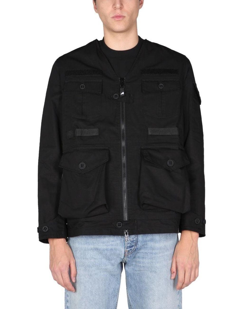 ArkAir Black The Patrol Jacket for men