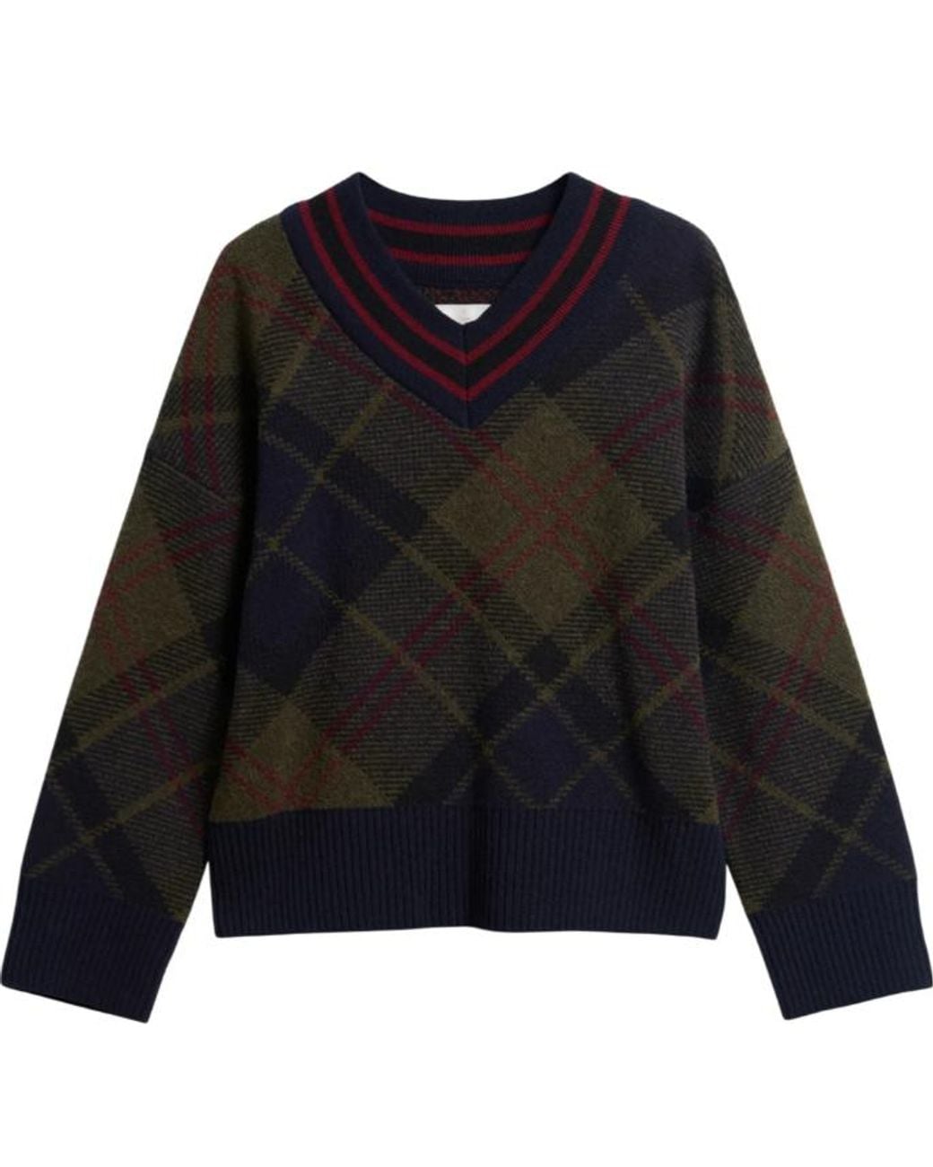 Barbour Blue Shae Strickpullover