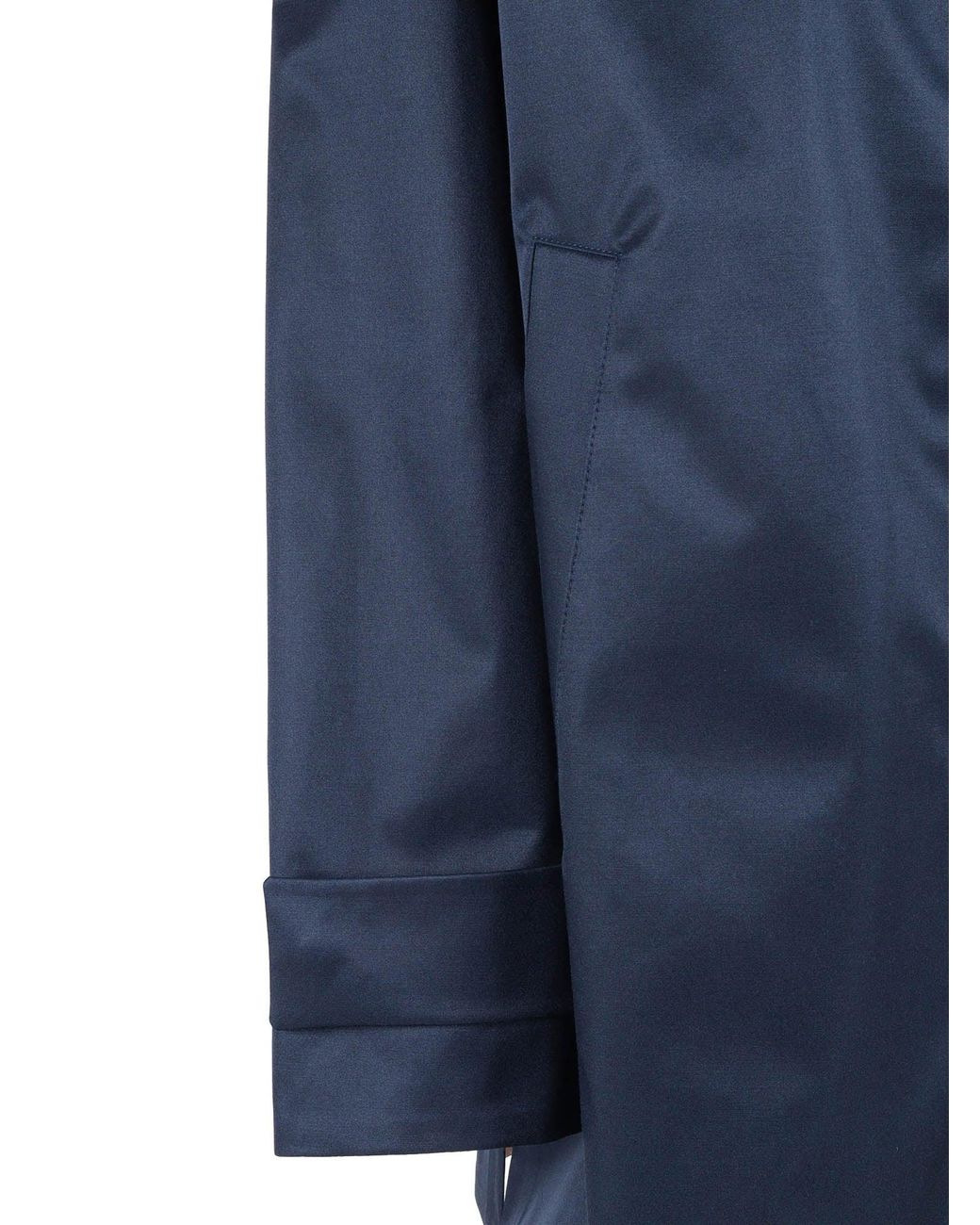 DUNO Blue Short High Collar Jacket