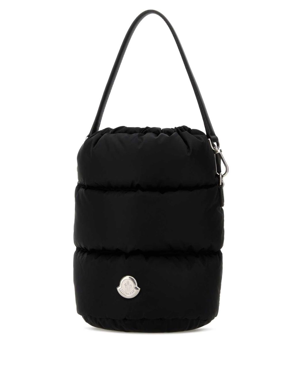 Moncler Black Canvas Caradoc Bucket Bag