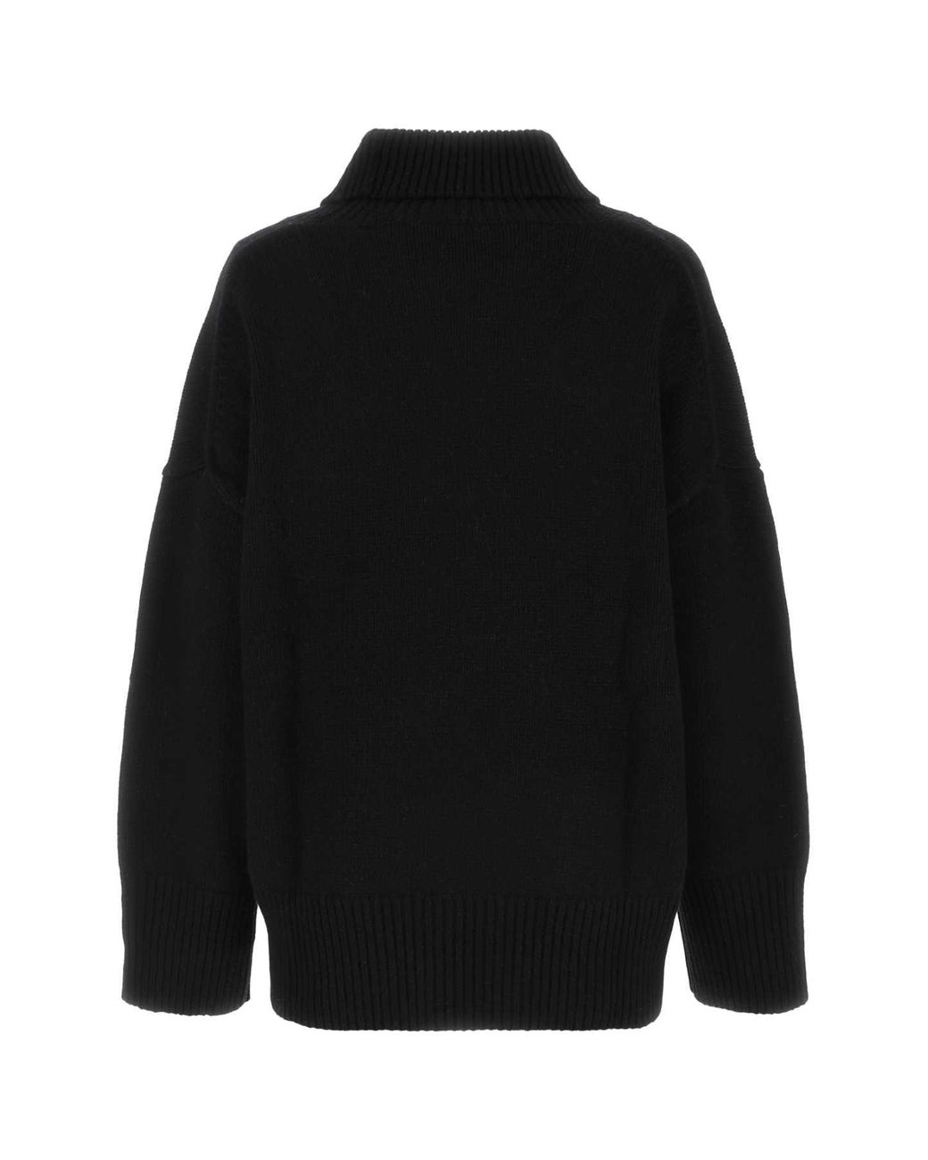 Chloé Black Cashmere Oversized Pullover