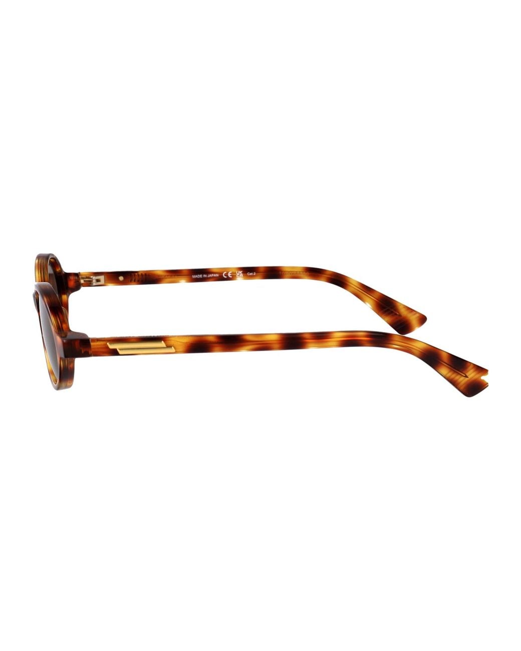 Bottega Veneta Brown Havana-Havana- Acetate Sunglasses