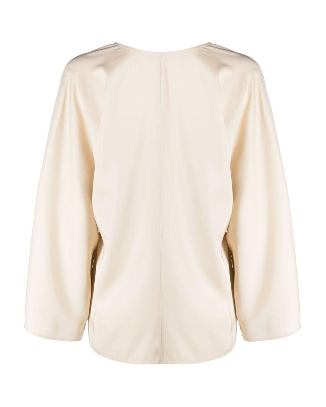By Malene Birger Natural Calias V-Neck Blouse