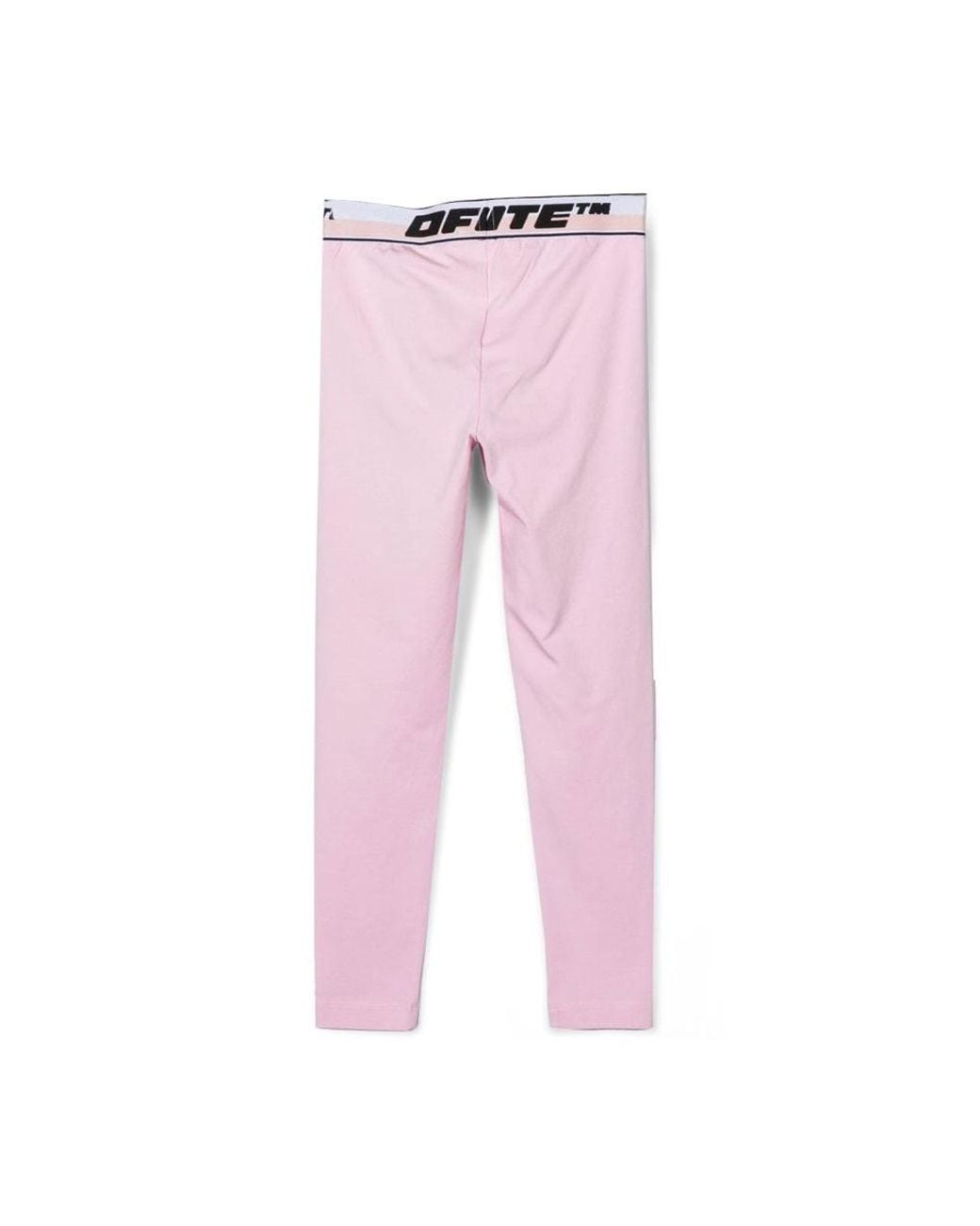 Off-White c/o Virgil Abloh Pink Logo Band Leggings