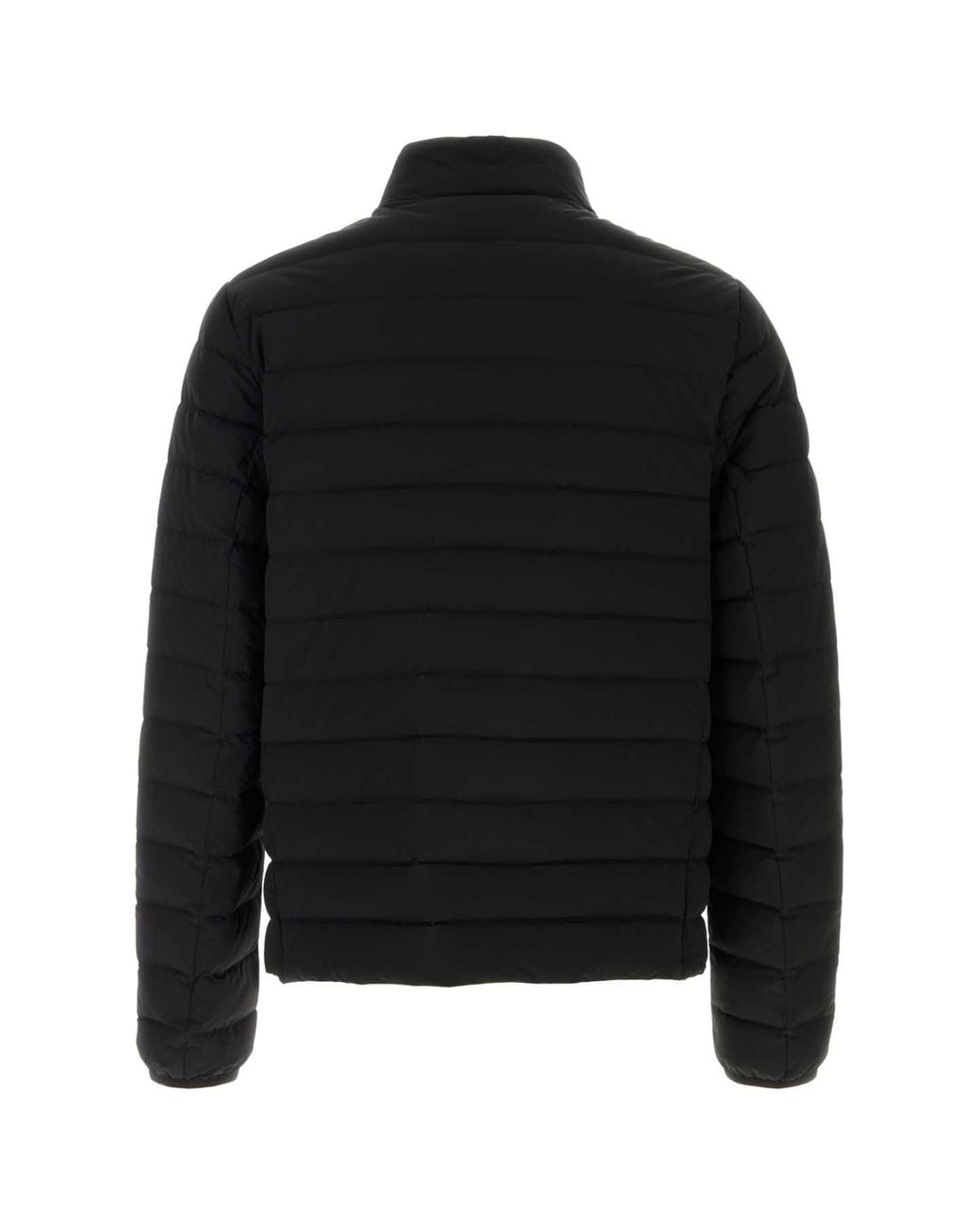 Moose Knuckles Black Stretch Nylon Down Jacket