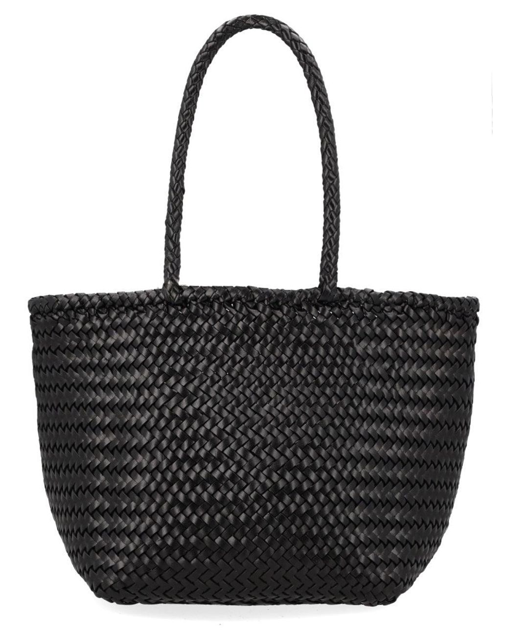 Dragon Diffusion Black Small "Grace Basket" Bag