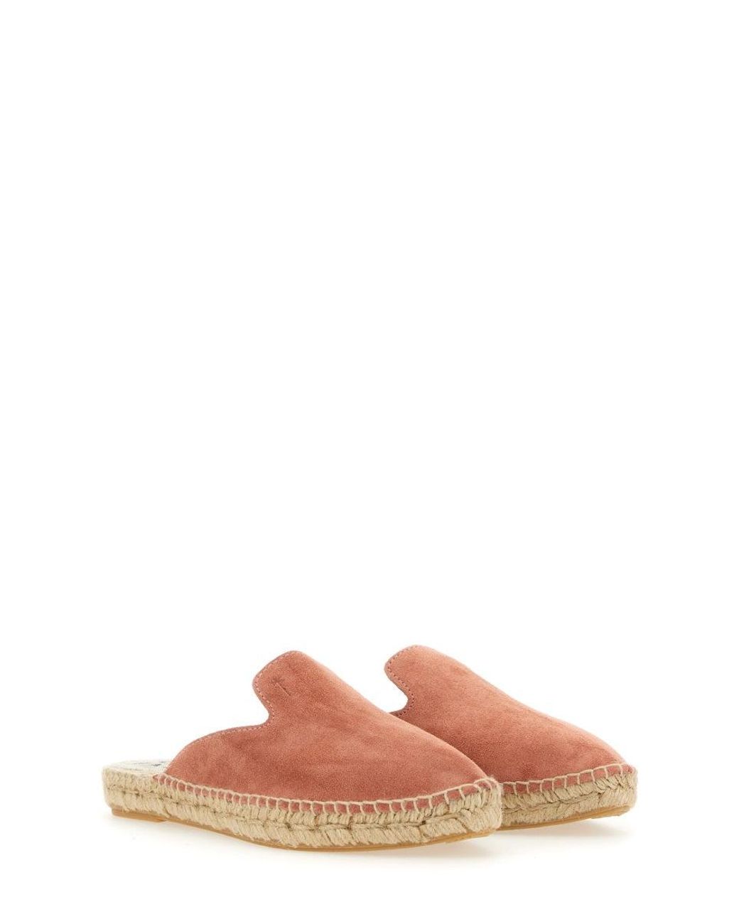 Manebí Pink Mules "hamptons"