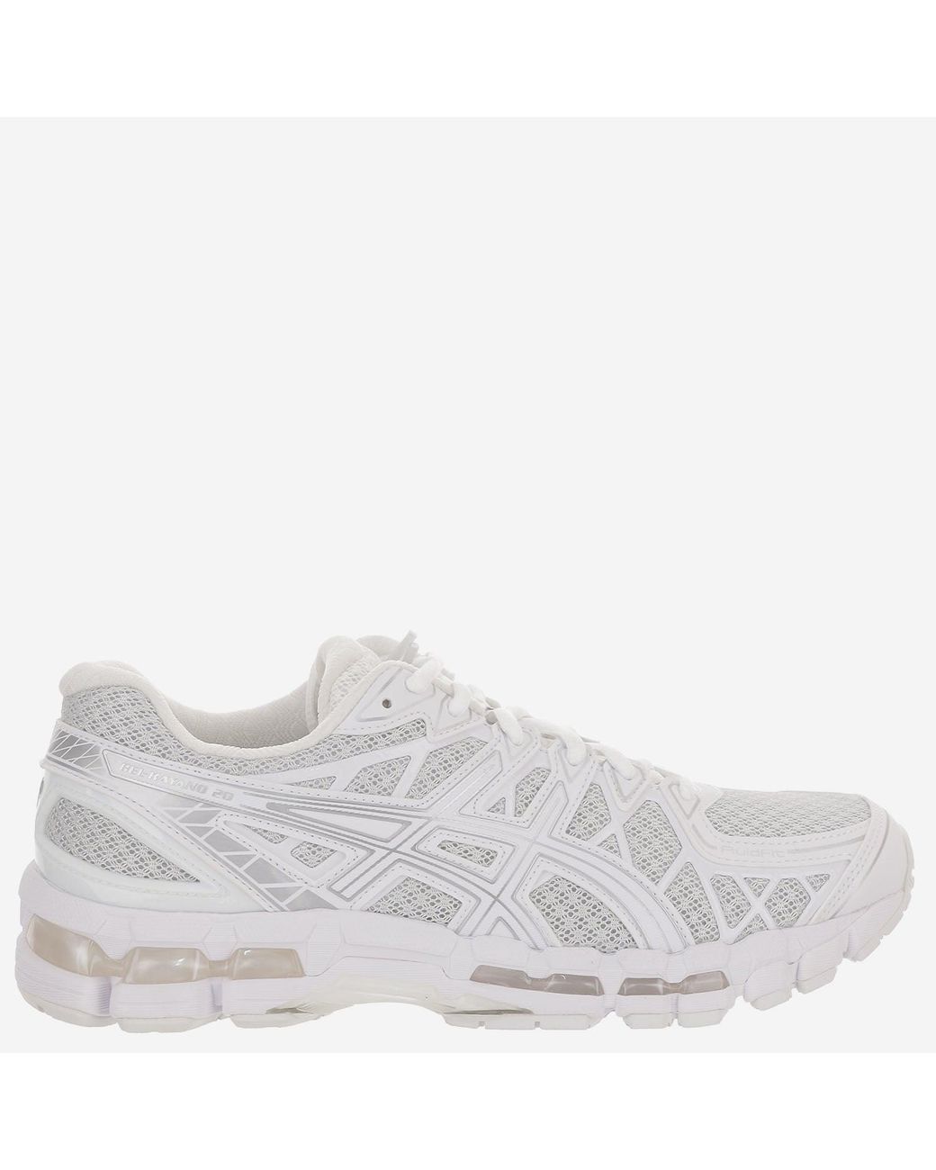 Asics White Sneakers Gel-Kayano 20 Textile Trainers