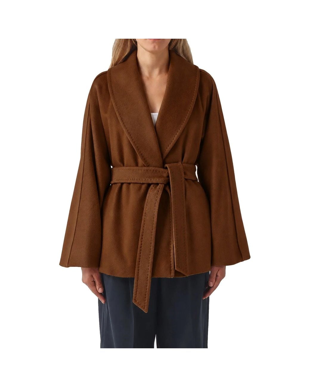 Max Mara Brown Studio Abissi Jacket