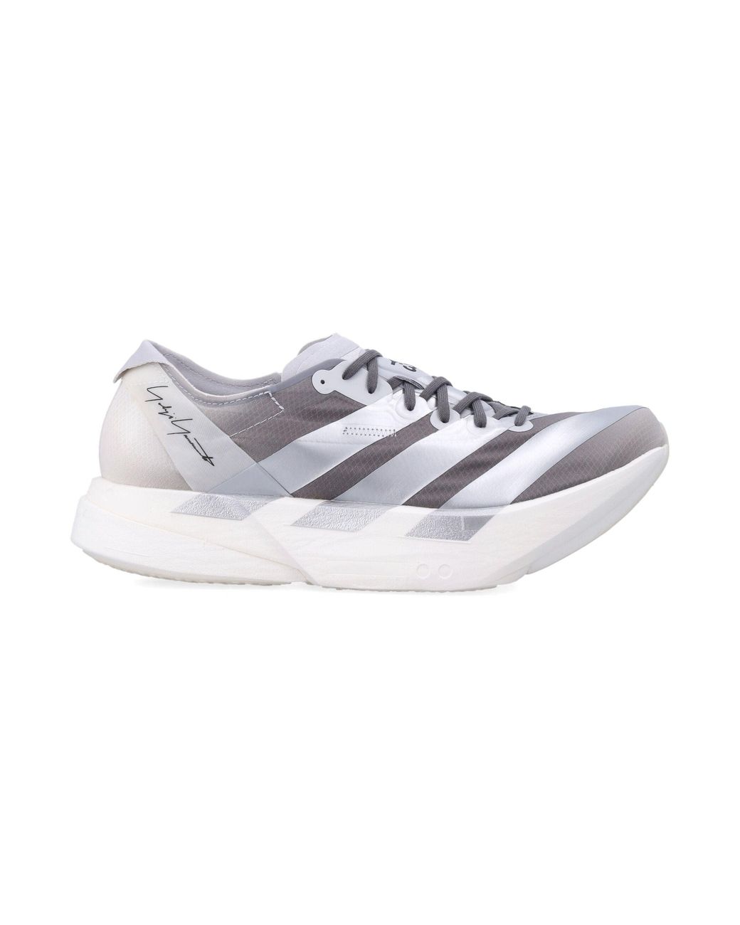 Y-3 White Adios Pro 4 Trainers