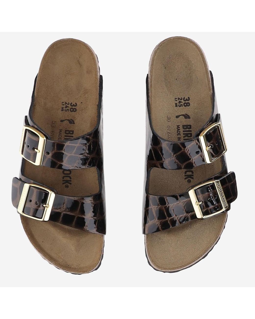 Birkenstock Black Arizona Leather Sandals
