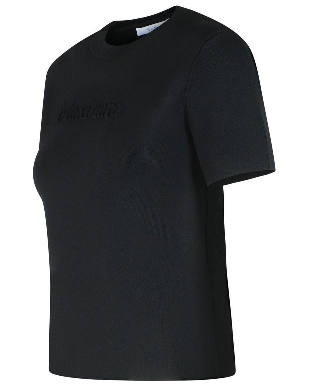 Max Mara Black 'Adelio' Viscose Blend T Shirt