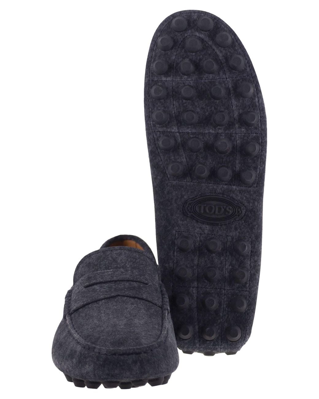 Tod's Blue Gommino Bubble Sole for men