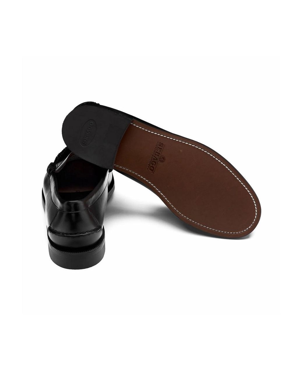 Sebago Black Flat Shoes