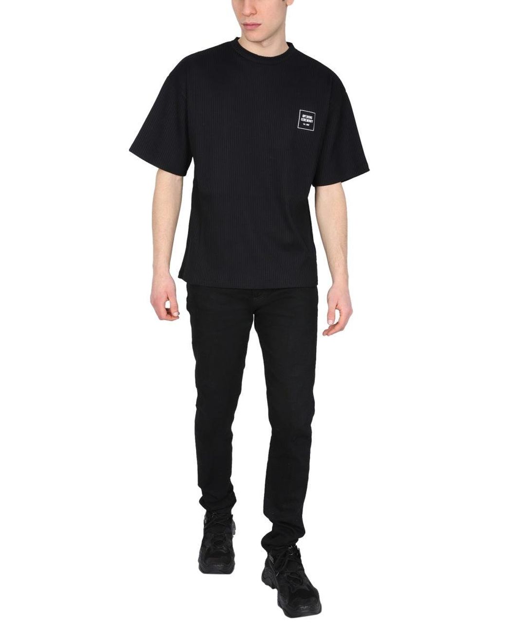 Opening Ceremony Black Constinc T Shirt for men