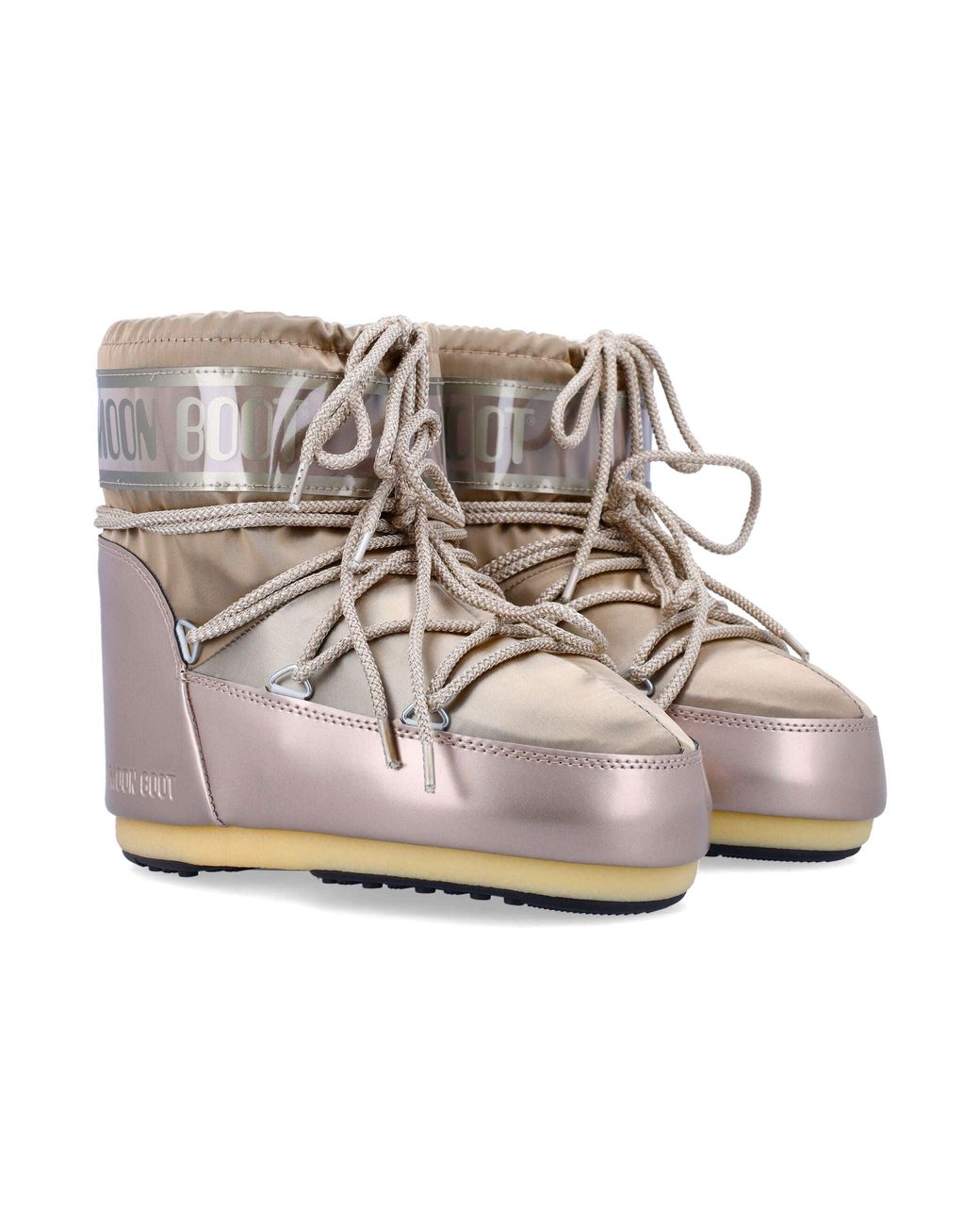 Moon Boot Gray Flat Shoes