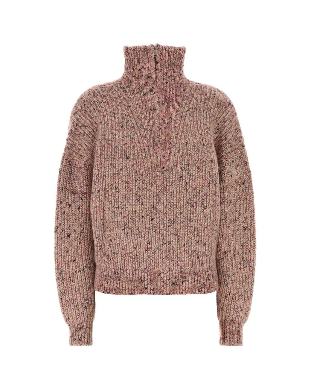 Isabel Marant Brown Alpaca Blend Anita Sweater