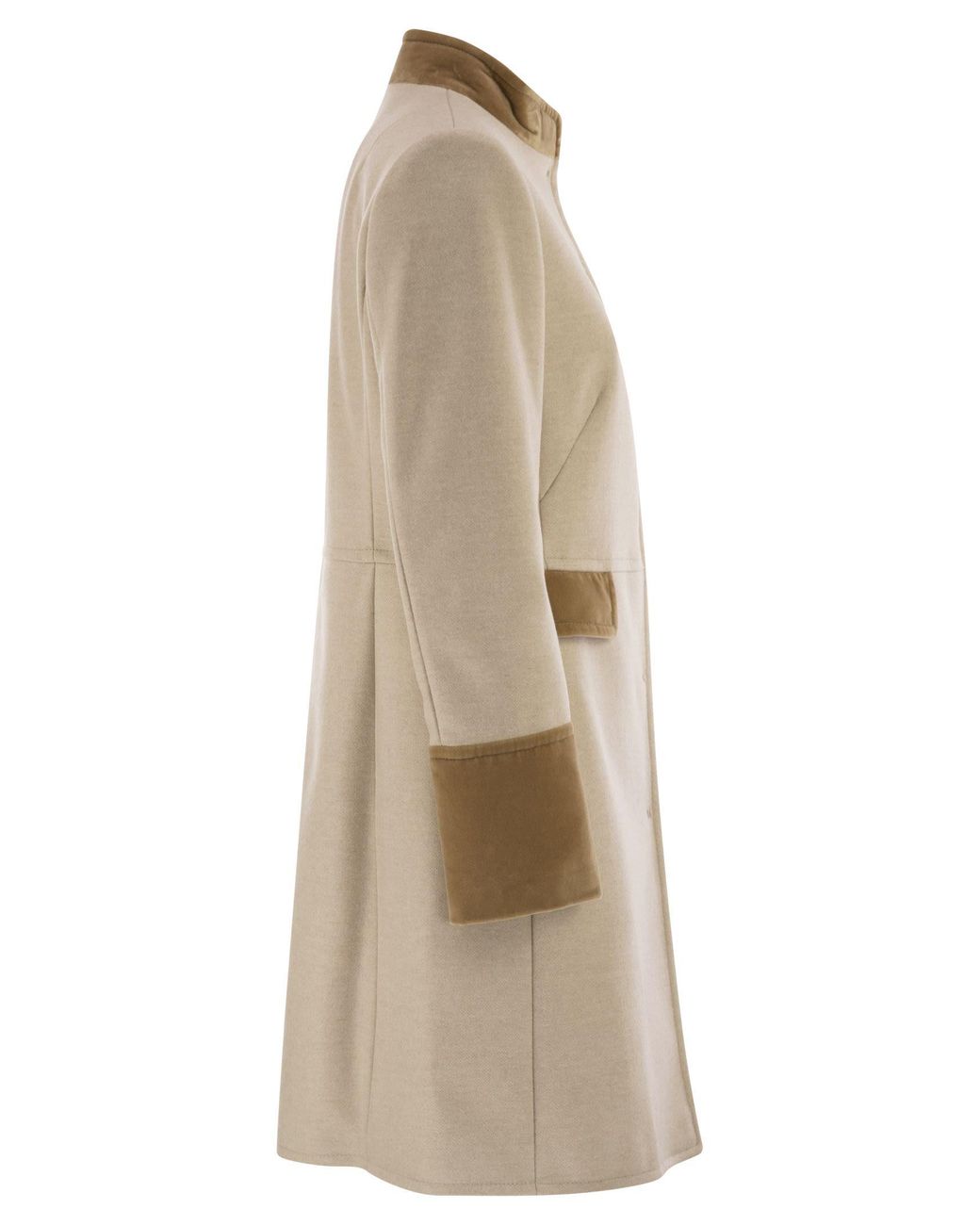 Fay Natural Wool Cloth Coat