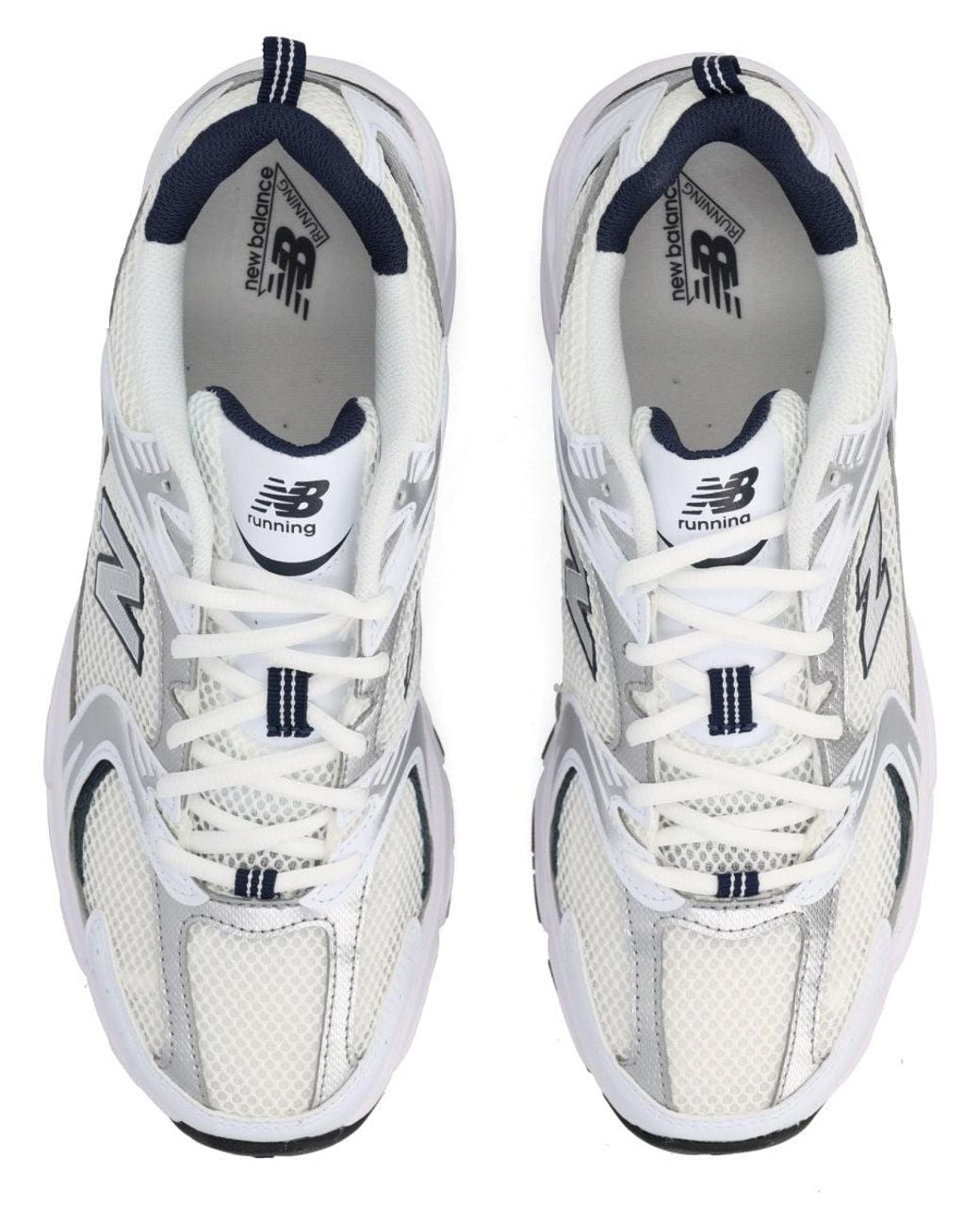 New Balance White Sneaker "530"