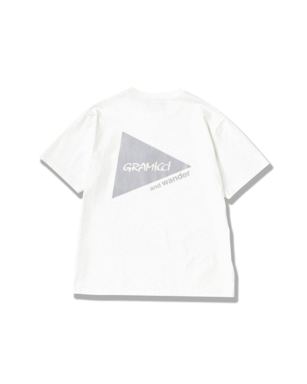 GRAMICCI x and wander Blue Backprint Tee for men