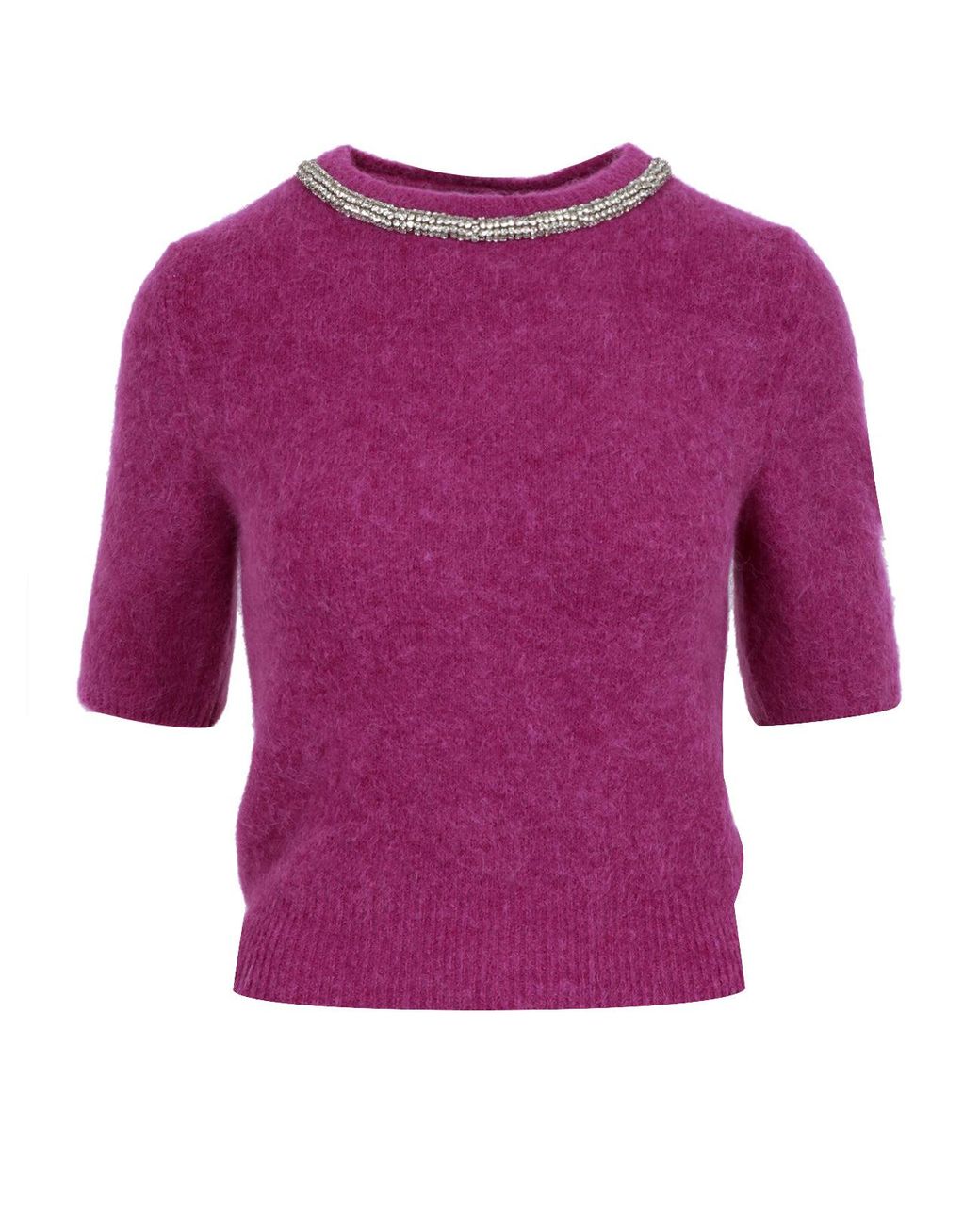 SIMONA CORSELLINI Sweaters Magenta in het Purple