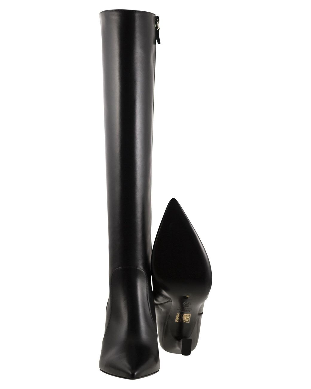 Stuart Weitzman Vinnie Lederen Laarzen in het Black