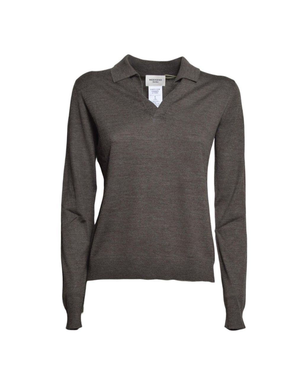 Weekend by Maxmara Gray Max Mara Wochenendpullover