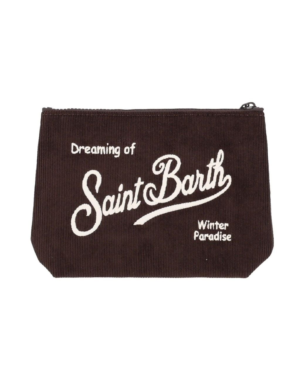 Mc2 Saint Barth Brown Aline Corduroy S 18 Emb