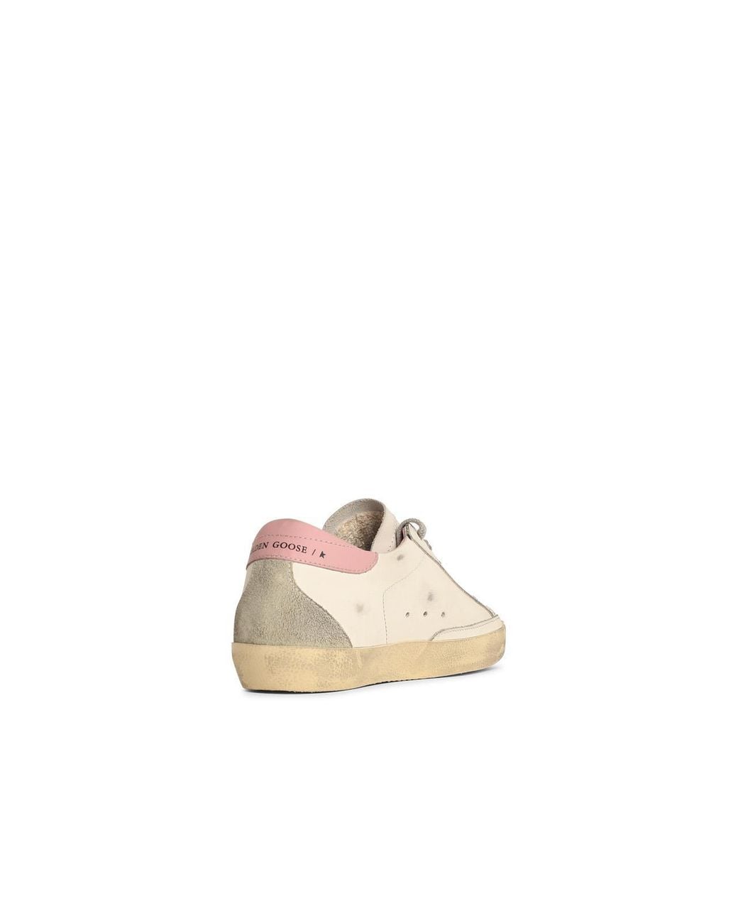Golden Goose Deluxe Brand White Lear Superstar Sneakers