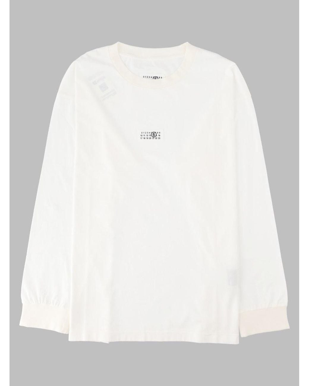 MM6 by Maison Margiela White T-Shirt