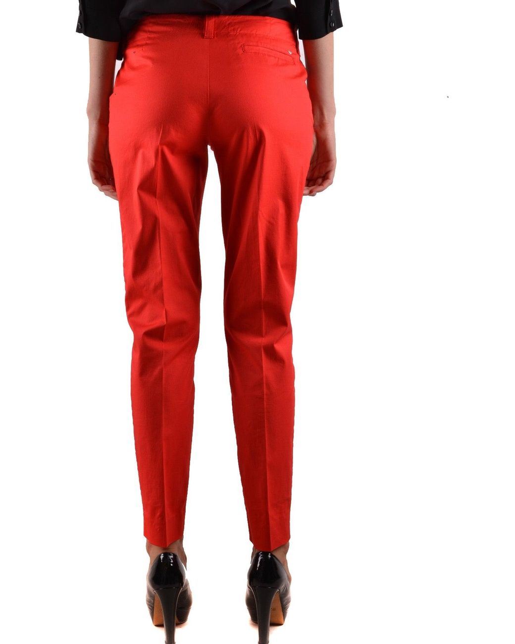 Armani Jeans Red Trousers