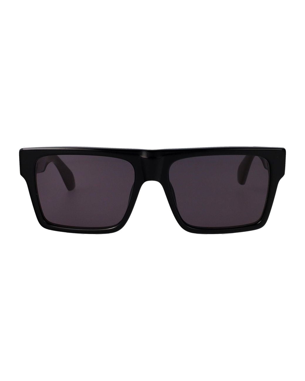 Off-White c/o Virgil Abloh Black Shiny Acetate Sunglasses