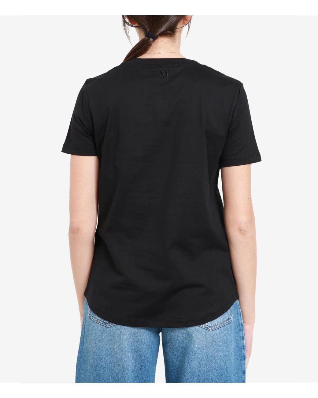 Max Mara Black T Shirts And Polos