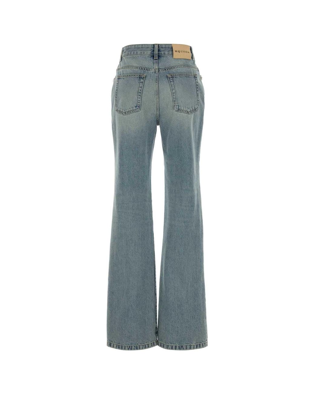 McQueen Blue Denim Jeans